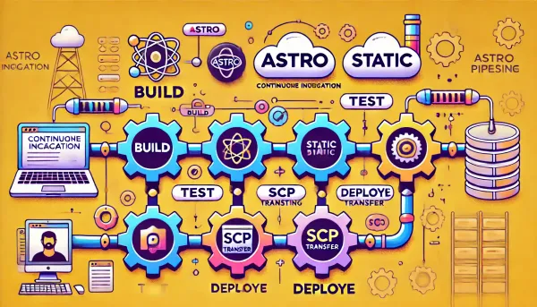 Automating Astro Website Deployment with CI (Woodpecker) and SSH